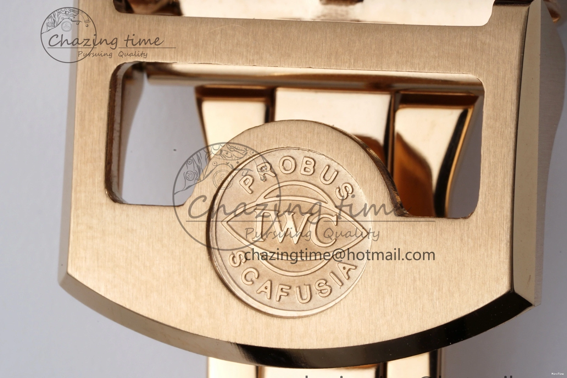 MIROTIME 0420 WellDesigned Portugieser Perpetual Calendar RG 5033 APSF 1:1 Best Edition White Dial on Brown Leather Strap A52610 Clone 7042